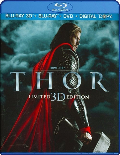 Blu-ray Thor 3d + 2d + Dvd