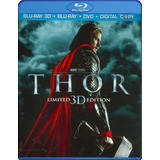 Blu-ray Thor 3d + 2d + Dvd