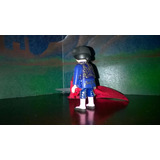 Playmobil Torero Azul Con Capote Traje D Luces Y Espada Js B