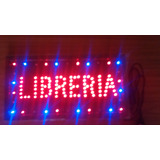 Cartel Led Libreria - Abierto - Oferta- O A Que Quieras