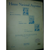 Partitura Himno Nacional Argentino Blas Parera Lopez Esnaola