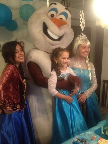 Animacion De Frozen  Olaf Elsa Y Anna En Tu Fiesta Congelada
