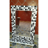 Espejo Marco Venecitas 40x60+estante Decoracion Baño