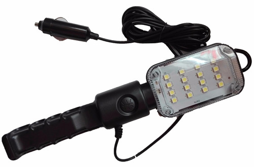 Portatil  De Led 12v Con Iman Lampara Auxilio Enchufe 12v