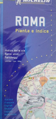 Guia Michellin Roma Con Mapa 1999