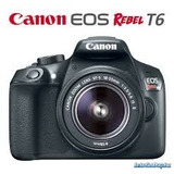 Canon T6 C/lente 75/300 Nueva A  Estrenar Garantia