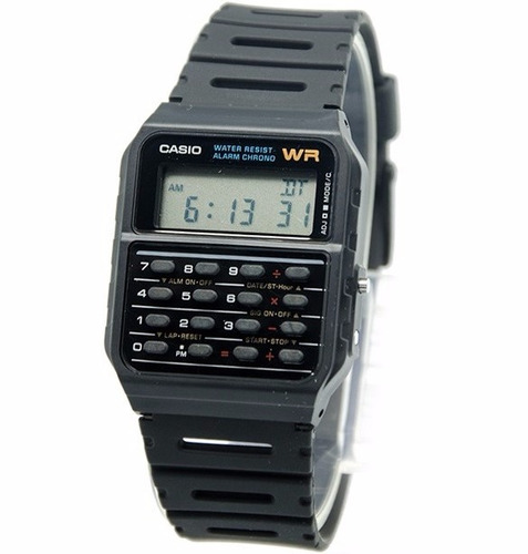 Relógio Casio Ca-53 W Calculadora Cronômetro Alarme Ca53