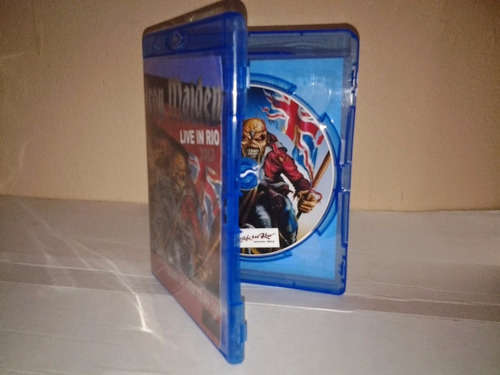 Bluray Iron Maiden Rock In Rio 2013 +metallica Rio 2013