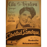 Cita En La Frontera Tango R. Sciammarella L. Lamarque 1940