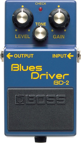 Boss Bd2 Blues Driver Overdrive Pedal Tono Valvular