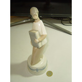 Vintage Figura Porcelana Musical