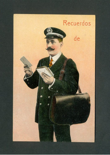 España - Antigua Postal - El Cartero -