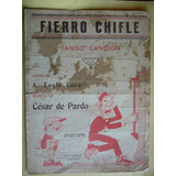 Partitura / Fierro Chifle Tango De Tagle Lara - De Prado