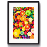 Quadro Frutas Vitaminas Decoracao Cozinha Gourmet Paspatur