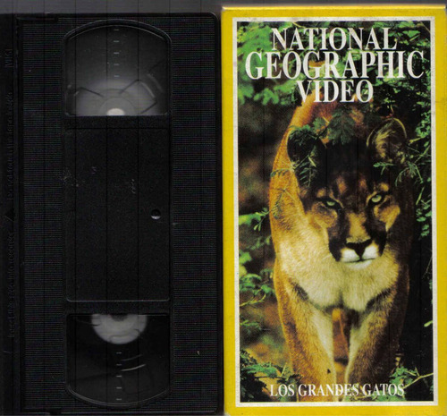 Los Grandes Gatos National Geographic Video Vhs