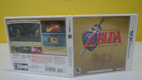 The Legend Of Zelda Ocarina Of Time 3d - N3ds - Completo!