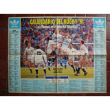 Los Pumas Calendario De Rugby 1991 / Poster De El Gráfico