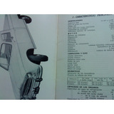 Manual Del Usuario: Peugeot 403 Pick-up T4b, 2° Serie