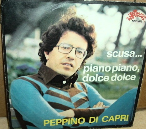 Peppino Di Capri Scusa / Piano Piano Simple Italiano C/tapa