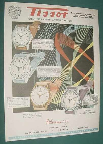 Publicidad Clipping Relojes Tissot Huberman Buenos Aires 3