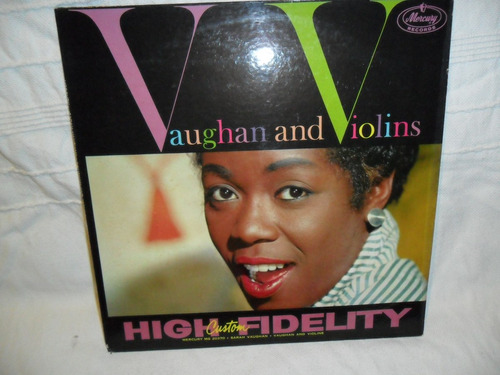 Lp Sarah Vaughn Vaughan And Violins Imp. 