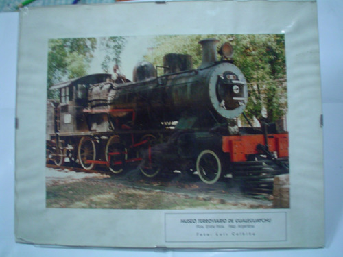 Museo Ferroviario Gualeguaychu Ffcc Locomotora Ferrocarril