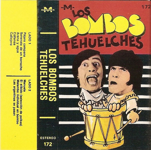 Los Bombos Tehuelches Cassette Original Nuevo Humor