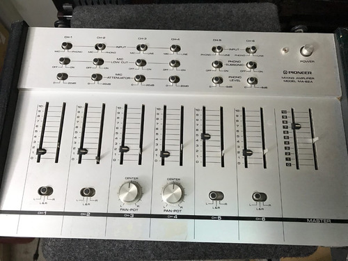 Mezcladora  Pioneer Ma 62a  Vintage