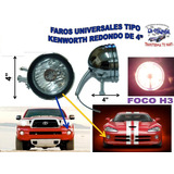 Faro Auxiliar Redondo Tipo Kenworth De 4 Pulgadas