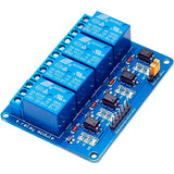 Módulo 4 Relés 12v 4ch Optoacoplado Arduino Pic [ Max ]