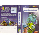 Monsters Inc. Disney Pixar Vhs Original Infantil