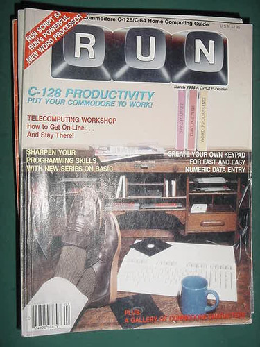 Revista Run 27 Commodore C-128 C-64 Home Computing Guide