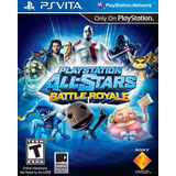 Playstation All Stars Battle Royale - Ps Vita (novo)