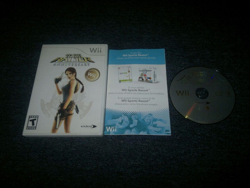 Tomb Raider Anniversary Para Nintendo Wii,excelente Titulo