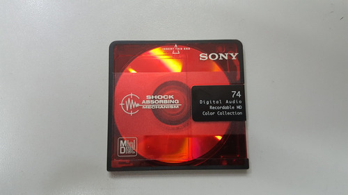 Disco Md 74min Sony Color Collection - Usado
