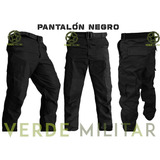 Pantalon Tactico Doble Xxl Xxg Gabardina Cargo Uniforme 