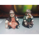 Porcelana Payaso Antigua Musical Cuerda 1988 Precio X Cada 1