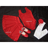 Kit De Ballet Infantil Vermelho