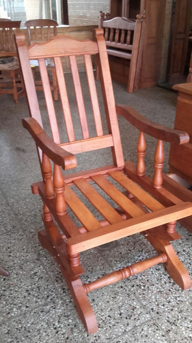 Sillon Mecedor De Algarrobo,con Resortes 