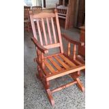 Sillon Mecedor De Algarrobo,con Resortes 