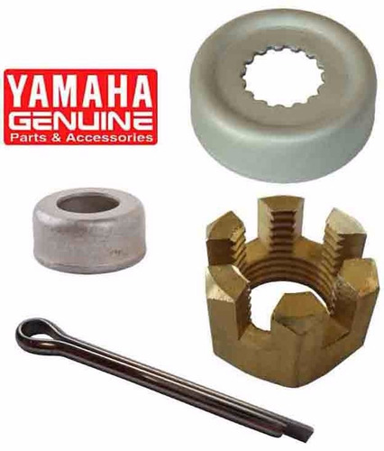 Kit Original De Topes Traseros Tuerca Y Chaveta Yamaha 70hp