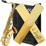 Palheta Rigotti Gold Sax Tenor 2 1/2 Light ( Caixa Com 10 )