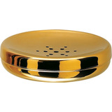 Saboneteira Hara Spa Golden ( Aço Inox Dourado )