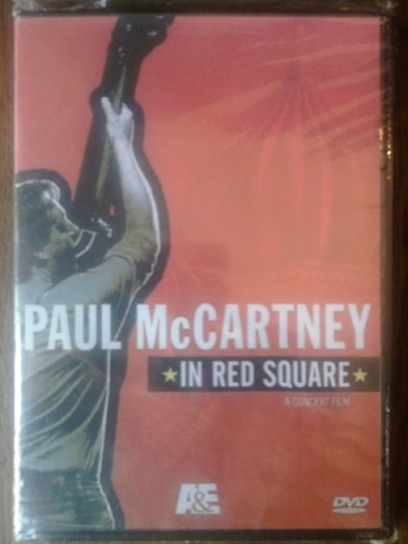 Paul. Mc.cartney_.in. Red. Square ( Dvd Importado )