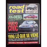 Road Test 64 2/96 Honda Civic Peugeot 306 Diesel Bmw Compact