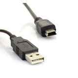 Cable Mini Usb 5 Pines Ps3 Gps ,mp3 4 Y 5  De 1,8 Mts Ps3