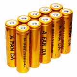 Kit Carregador + 10 Baterias 18650 6800mah 4.2v - Lanterna