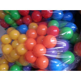 Pelotas Pelotero Virgen Brillantes 6 Colores 100un.