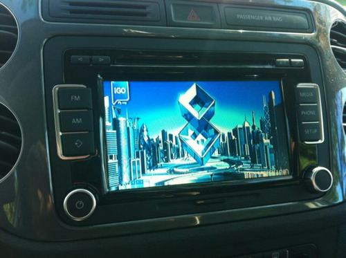 Interface De Gps Para Vw Vento Passat Tiguan Rcd510