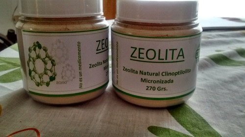 Zeolita 100% Natural Micronizada. 270grs.